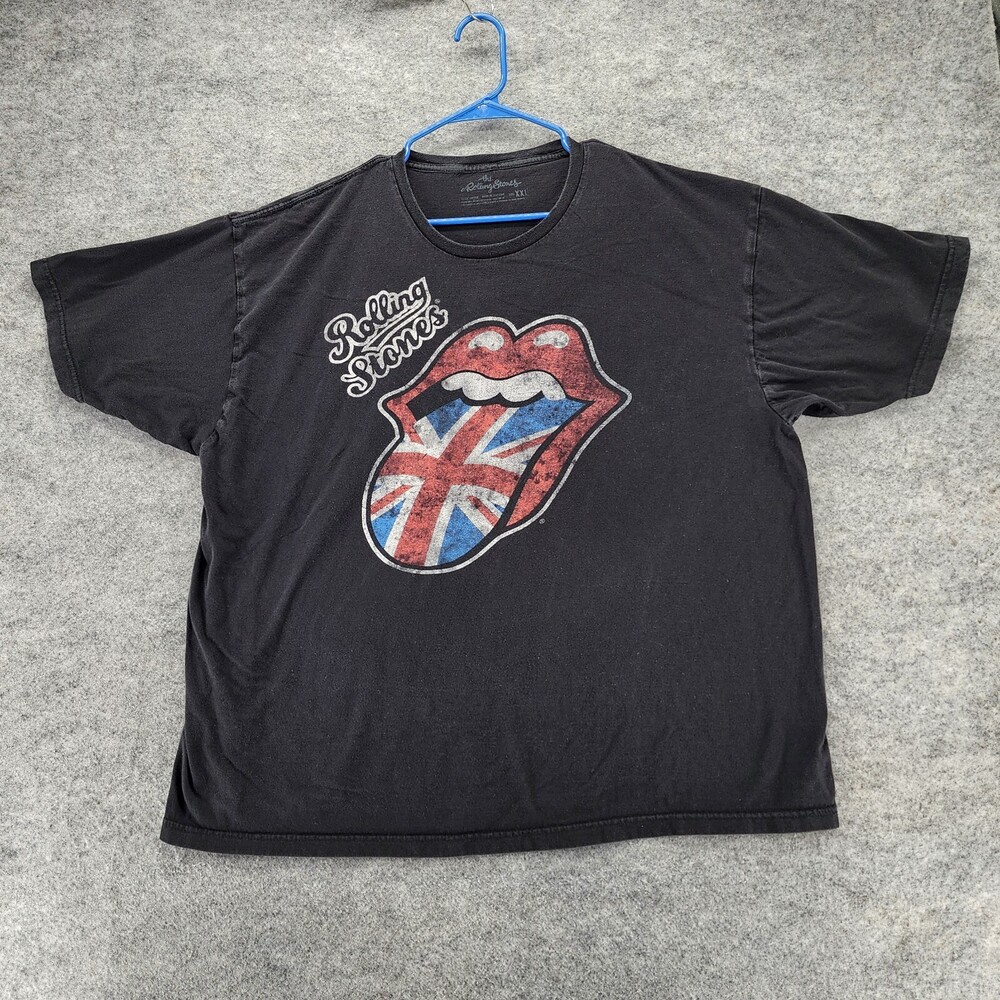The Rolling Stones Shirt Womens XXL Short Sleeve Black